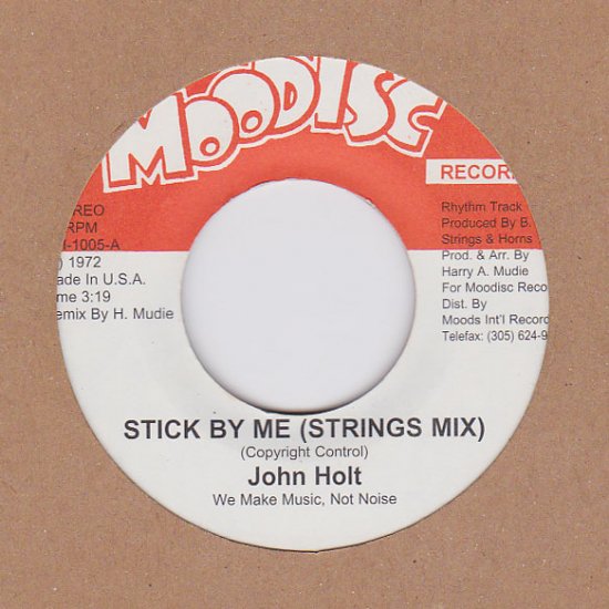 RE-USED】A:STICK BY ME (STRINGS MIX) / JOHN HOLT【RE-USED】B:STICK 