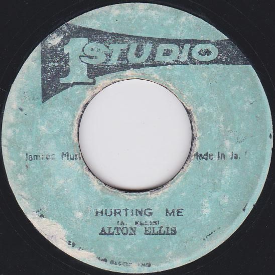 Alton Ellis／Hurting Me レゲエ レコード1973 A: Hurting Me / Alton Ellis - レゲエレコードストア NEGRIL