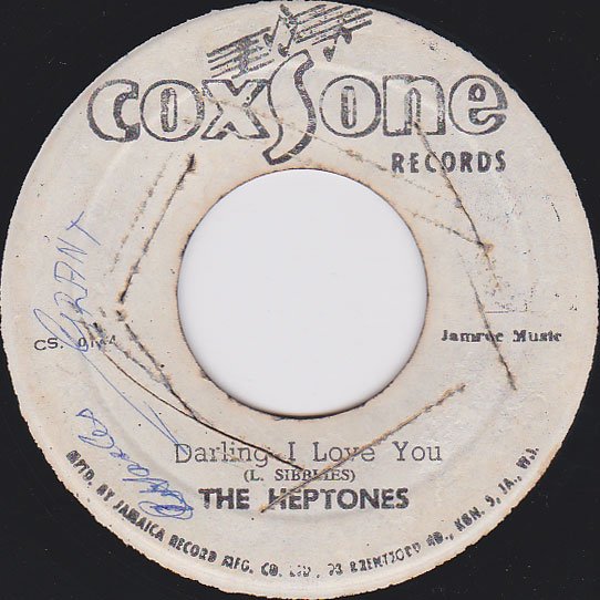 A:DARLING I LOVE YOU / HEPTONESB:I SHALL BE RELEASED / HEPTONES - STAMINA  RECORDS / VINTAGE REGGAE RECORD SHOP