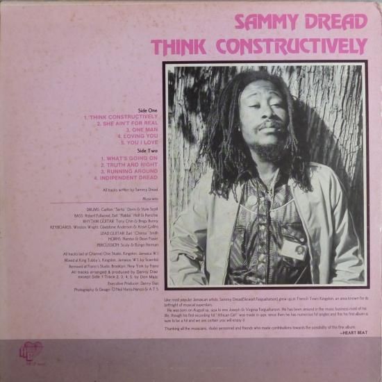 Sammy Dread – Think Constructively SAMMY DREAD • THINK CONSTRUCTIVELY 1982 - YouTube
