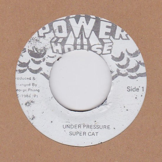 RE-USED】UNDER PRESSURE / SUPER CAT - STAMINA RECORDS / VINTAGE