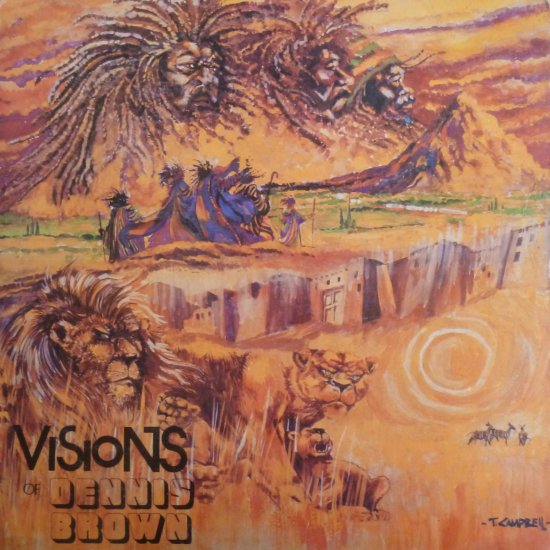 VISIONS OF DENNIS BROWN / DENNIS BROWN - STAMINA RECORDS / VINTAGE REGGAE  RECORD SHOP