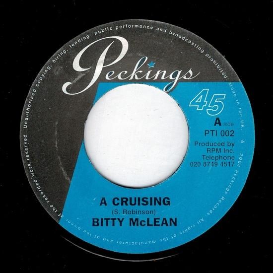 A:A CRUISING / BITTY McLEANB:BABY TONIGHT / BITTY McLEAN - STAMINA