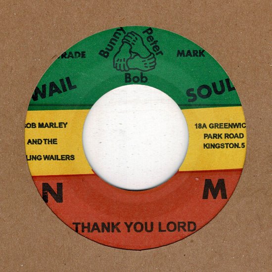 RE-USED】A:THANK YOU LORD / BOB MARLEY & THE WAILERS【RE-USED】B