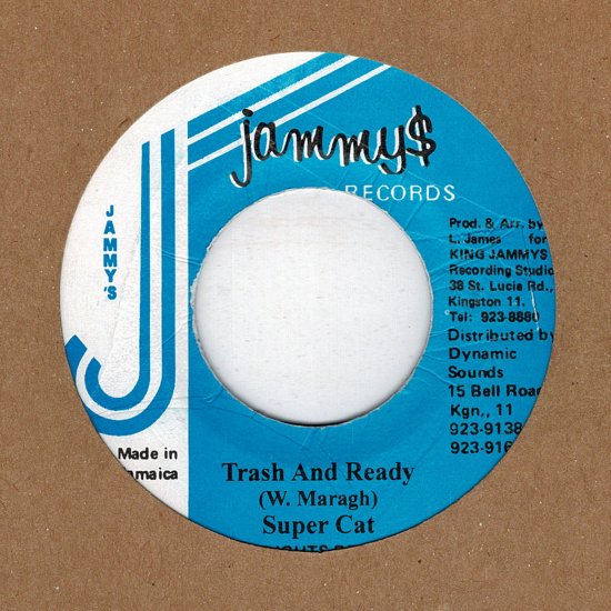 RE-USED】TRASH AND READY / SUPER CAT - STAMINA RECORDS / VINTAGE