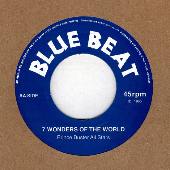 RE-USED】B:7 WONDERS OF THE WORLD / PRINCE BUSTER【RE-USED】A:MR 