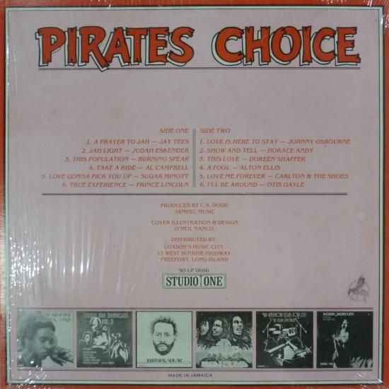 PIRATES CHOICE / V.A. - STAMINA RECORDS / VINTAGE REGGAE