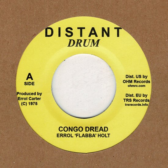 RE】A:CONGO DREAD / ERROL FLABBA HOLT【RE】B:DREAD CONGO / ERROL