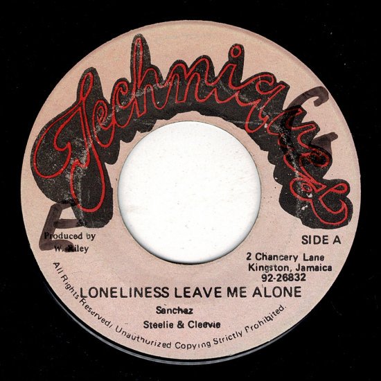 LONELINESS LEAVE ME ALONE / SANCHEZ - STAMINA RECORDS / VINTAGE