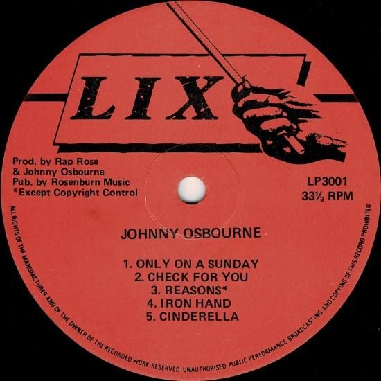 JOHNNY OSBOURNE PEACEFUL MAN レゲエ　レコード PEACEFUL MAN / JOHNNY OSBOURNE - STAMINA RECORDS / VINTAGE