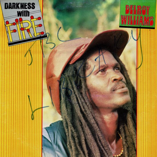 DARKNESS WITH FIRE / DELROY WILLIAMS - STAMINA RECORDS / VINTAGE