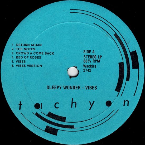 sleepy wonder 販売 vibes レコード