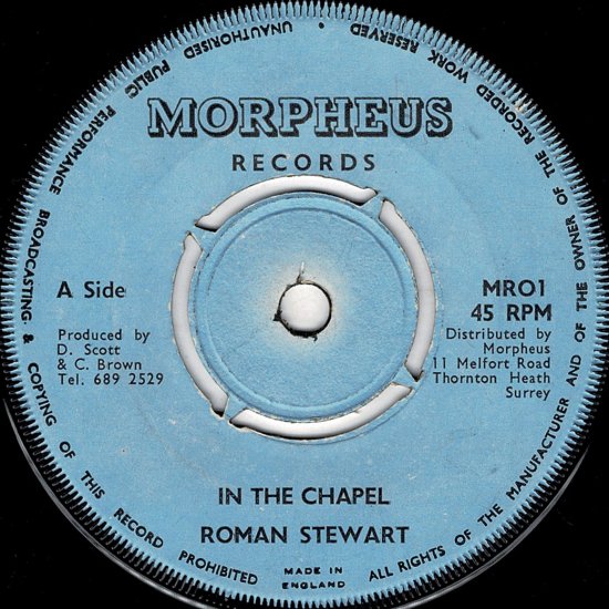 A:IN THE CHAPEL / ROMAN STEWARTB:YOU PICK ME UP / E.McLEAN