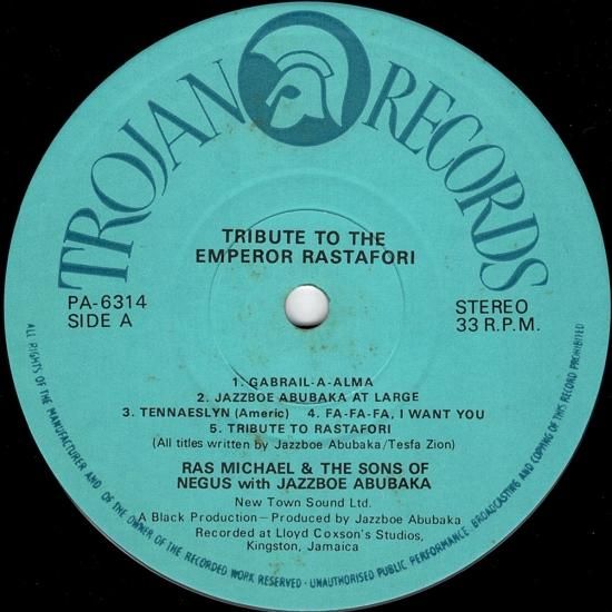 Ras Michael And The Sons Of Negus With Jazzboe Abubaka