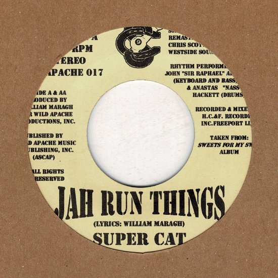 RE-USED】B:THEM NO CARE / SUPER CAT【RE-USED】A:JAH RUN