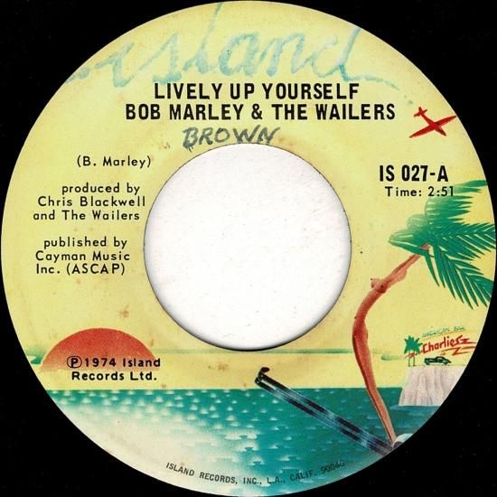 A Lively Up Yourself Bob Marley The Wailersb So Jah Seh Bob Marley The Wailers Stamina Records Vintage Reggae Record Shop