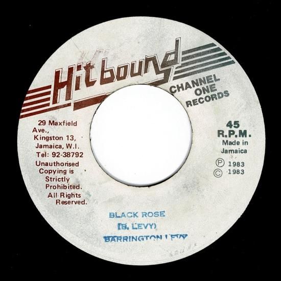 BLACK ROSE / BARRINGTON LEVY - STAMINA RECORDS / VINTAGE