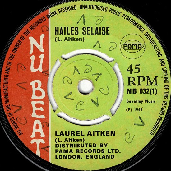 A:HAILES SELAISE / LAUREL AITKENB:BLUES DANCE / GIRLIE & LAUREL AITKEN ...