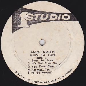 BORN TO LOVE / SLIM SMITH - STAMINA RECORDS / VINTAGE REGGAE 