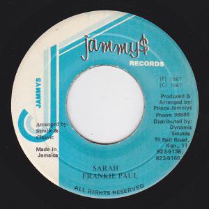 SARAH / FRANKIE PAUL - STAMINA RECORDS / VINTAGE REGGAE RECORD SHOP