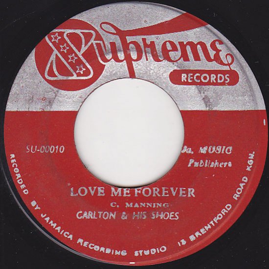 レゲエレコード CARLTON & HIS SHOES／LOVE ME FORE - レコード