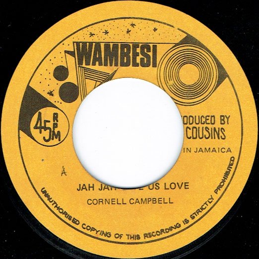 JAH JAH GIVE US LOVE / CORNELL CAMPBELL - STAMINA RECORDS