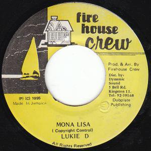 MONA LISA / LUKIE D - STAMINA RECORDS / VINTAGE REGGAE RECORD SHOP