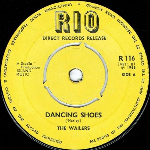【SKA】THE WAILERS DON'T LOOK BACK A:DANCING SHOES / THE WAILERSB:DON'T LOOK BACK / PETER TOSH