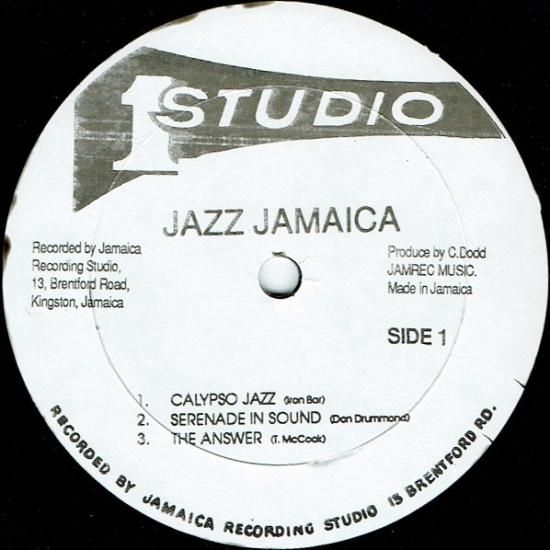 RE-USED】JAZZ JAMAICA / V.A. - STAMINA RECORDS / VINTAGE