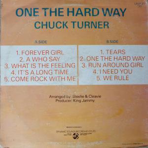 ONE THE HARD WAY / CHUCK TURNER - STAMINA RECORDS / VINTAGE