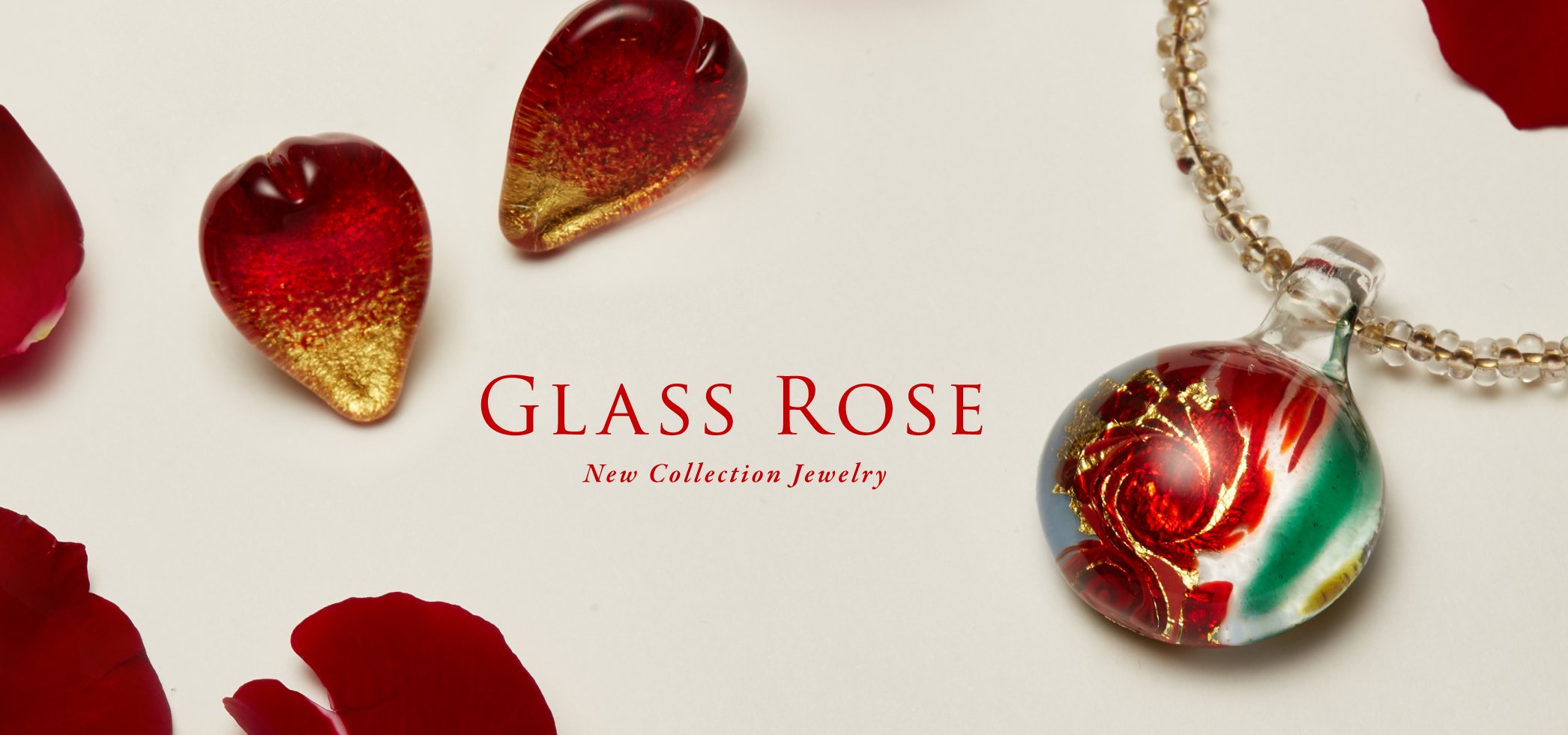 Glass Rose Red