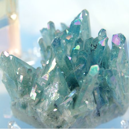 アクアオーラ クラスター - Crystalcolors* パワーストーン、天然石 ...