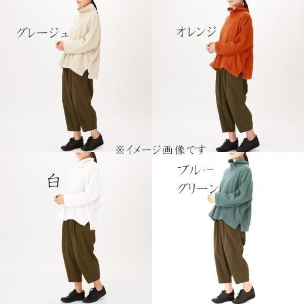 45R 二重織ガーぜ　プルオーバー　チェックブラウス 51130074.jpg