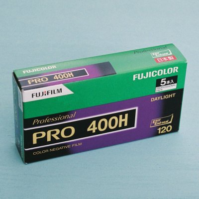 120ネガフィルム】 FUJICOLOR PRO400H 5本パック （2023.4期限 