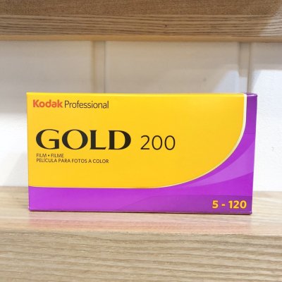 120ネガフィルム】 Kodak GOLD200 5本パック （2024.6期限） - ポパイ