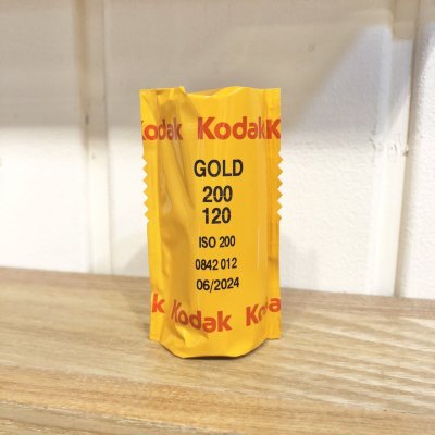 【120ネガフィルム】  Kodak GOLD200 〈単品〉 （2024.6期限）<img class='new_mark_img2' src='https://img.shop-pro.jp/img/new/icons55.gif' style='border:none;display:inline;margin:0px;padding:0px;width:auto;' />