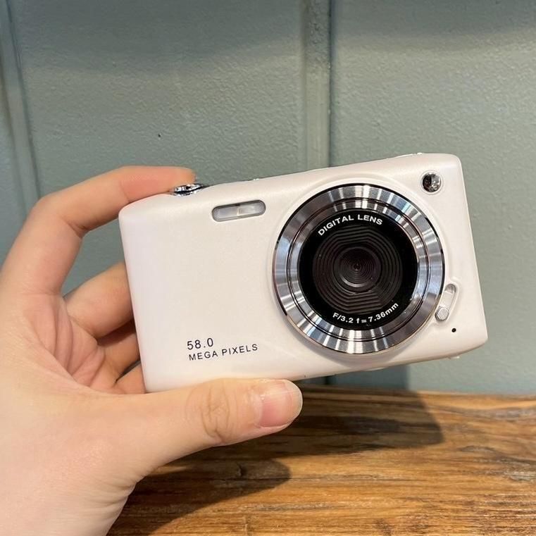 レトロコンデジ 【新品】ホワイト/ブラック - ポパイカメラ オンライン
