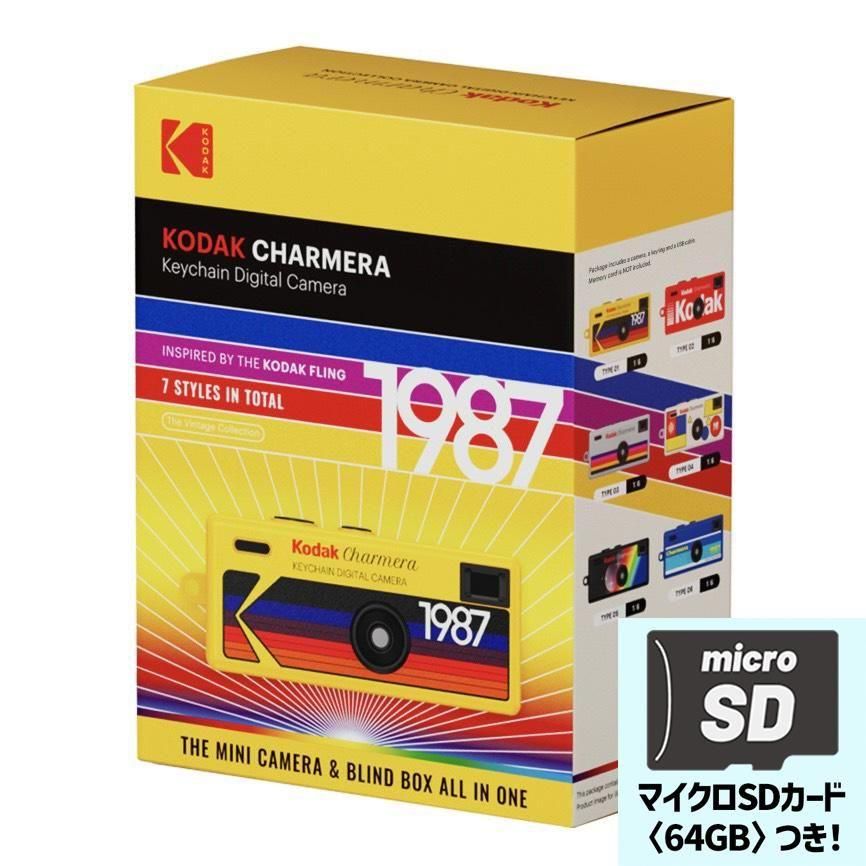 Kodak Charmera ������������ǥ����륫���<img class='new_mark_img2' src='https://img.shop-pro.jp/img/new/icons59.gif' style='border:none;display:inline;margin:0px;padding:0px;width:auto;' />