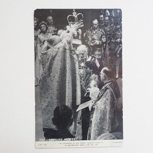 エリザベス女王戴冠式ポストカード １