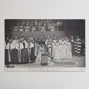 エリザベス女王戴冠式ポストカード 6