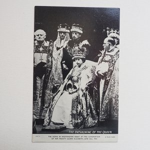 エリザベス女王戴冠式ポストカード 7