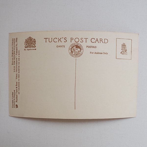 英国王室ポストカード 1 - イギリスアンティーク・ヴィンテージ雑貨