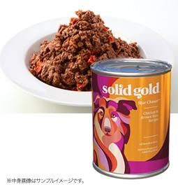 ソリッドゴールド 犬用缶詰 チキン レバー缶375ｇ Az Food Shop アゼットフードショップ 犬 猫のプレミアムフード専門店