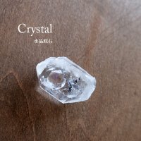 水晶原石　ブラジル産 クリスタル 約28×17×12mm　石包み・ワイヤーアクセサリー・ハンドメイド 天然素材 c0012