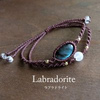 天然石アクセサリー Azujelly｜ マクラメ編みネックレス＆ブレス