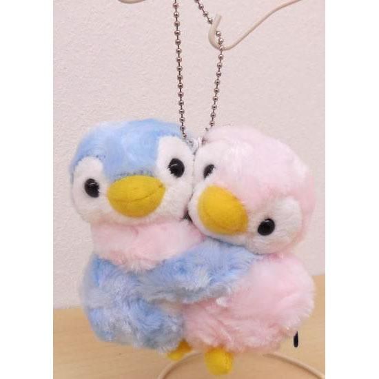 メチャラブ ペンギン(BL&PI) キーホルダー - ぬいぐるみメーカーTAKE