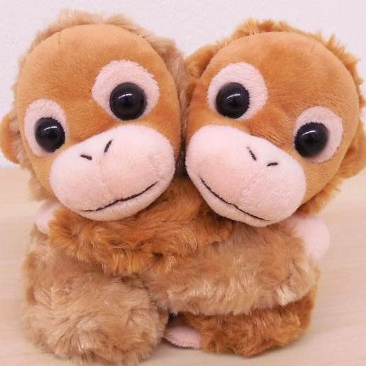 メチャラブ オランウータン Мサイズ - ぬいぐるみメーカーTAKE OFFの