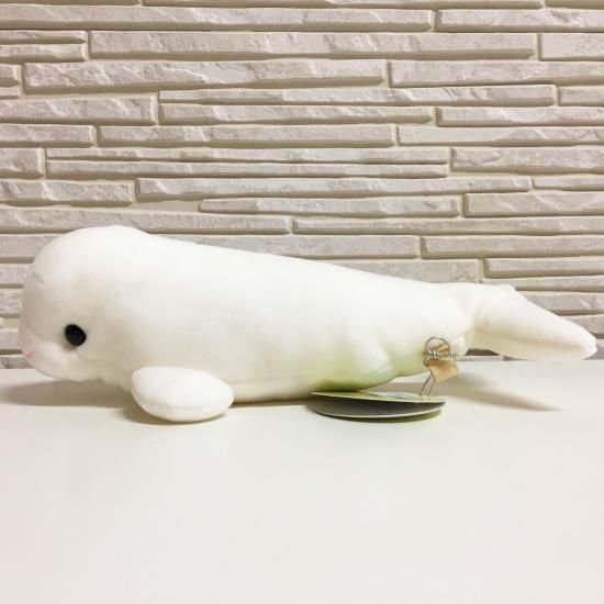 コットンクラウディ S ベルーガ - ぬいぐるみメーカーTAKE OFFの コットンクラウディ S ベルーガ - ぬいぐるみメーカーTAKE OFFの