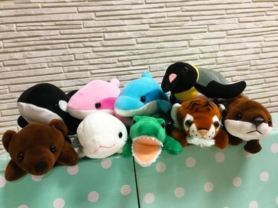 コットンクラウディ S シャチ - ぬいぐるみメーカーTAKE OFFの