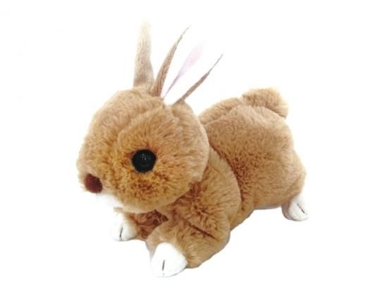 うさぎのマロン レッキス（ブラウン） - ぬいぐるみメーカーTAKE OFFの